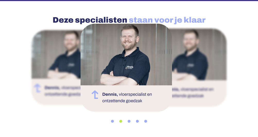 Dennis, vloerspecialist
