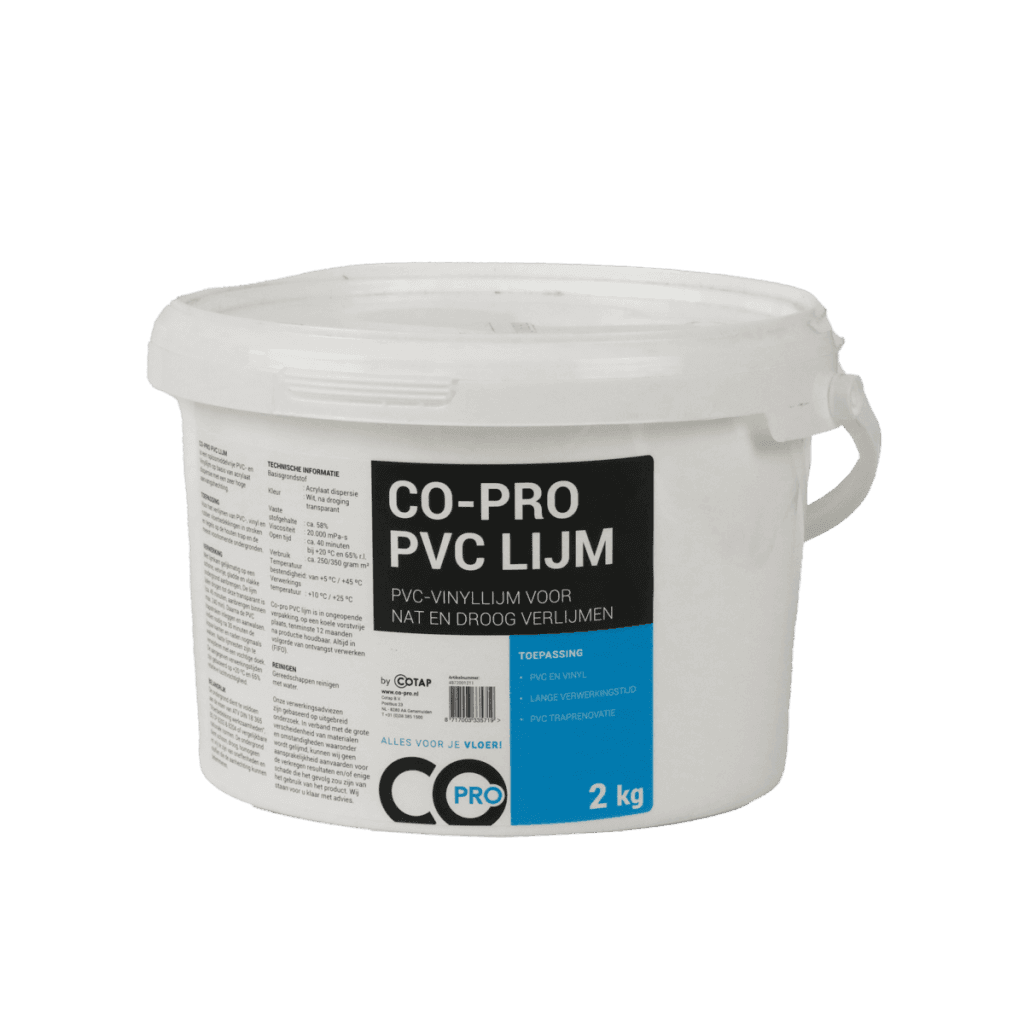 Co-pro pvc-lijm 2kg emmer