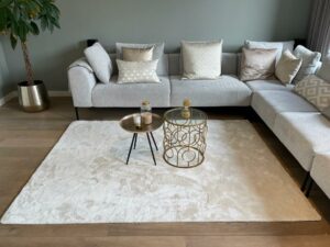 Vloerkleed Lexus Velvet Deluxe Ivory White