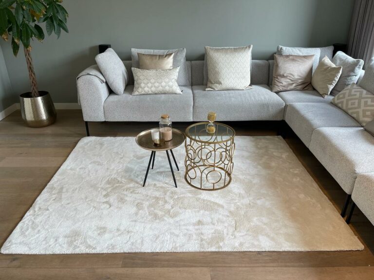 Vloerkleed Lexus Velvet Deluxe Ivory White