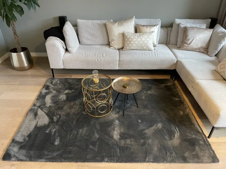 Vloerkleed Lexus Velvet Deluxe Black/Antraciet