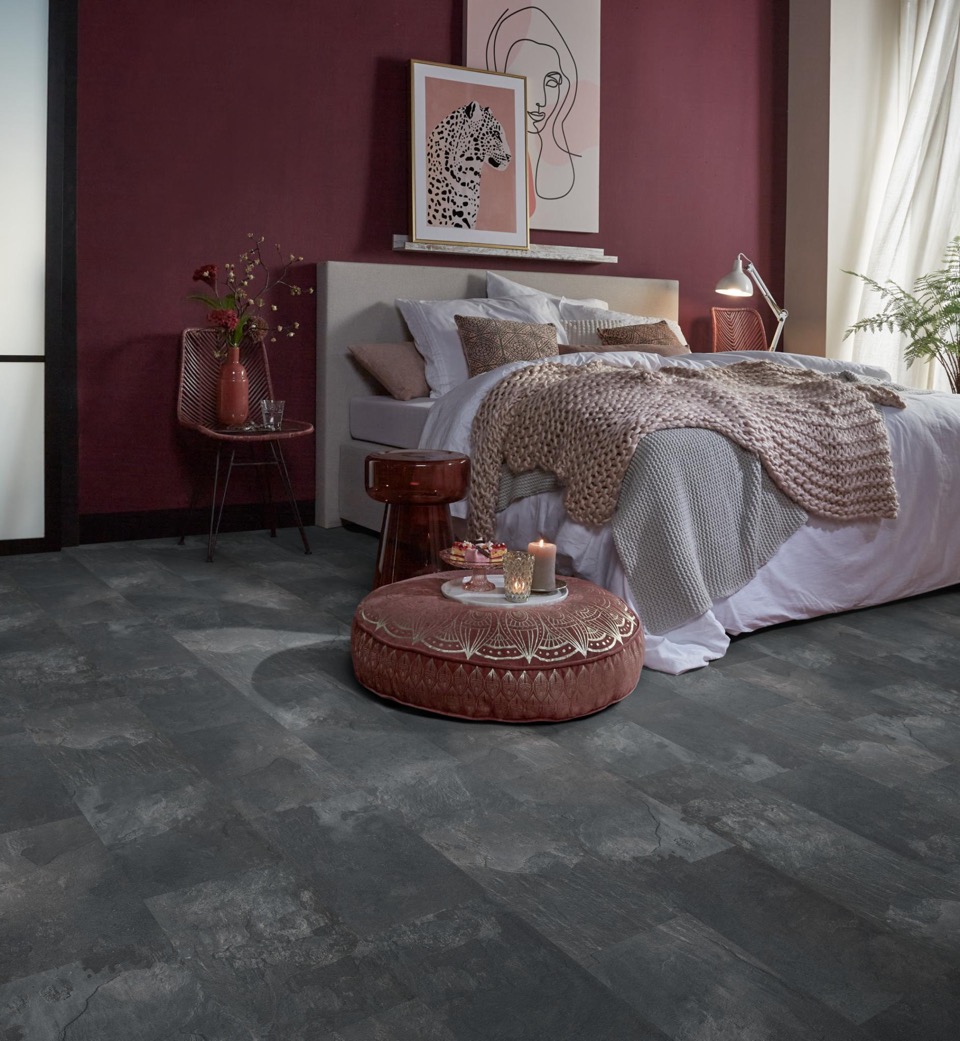 ambiant expression aqua donkergrijs tegel laminaat