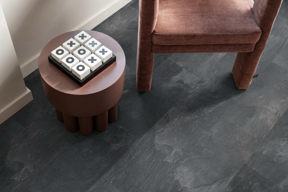 ambiant expression aqua donkergrijs tegel laminaat