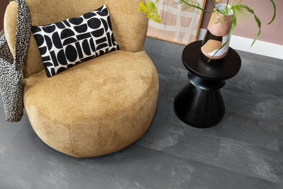 ambiant expression aqua donkergrijs tegel laminaat