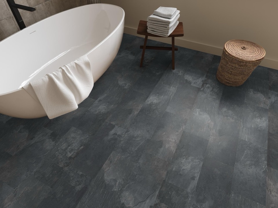 ambiant expression aqua donkergrijs tegel laminaat