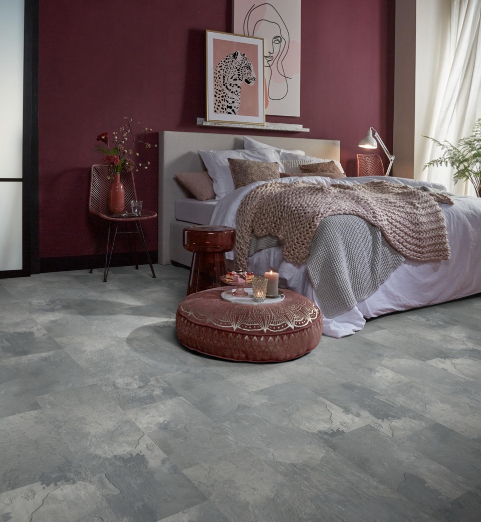 ambiant expression aqua middengrijs tegel laminaat