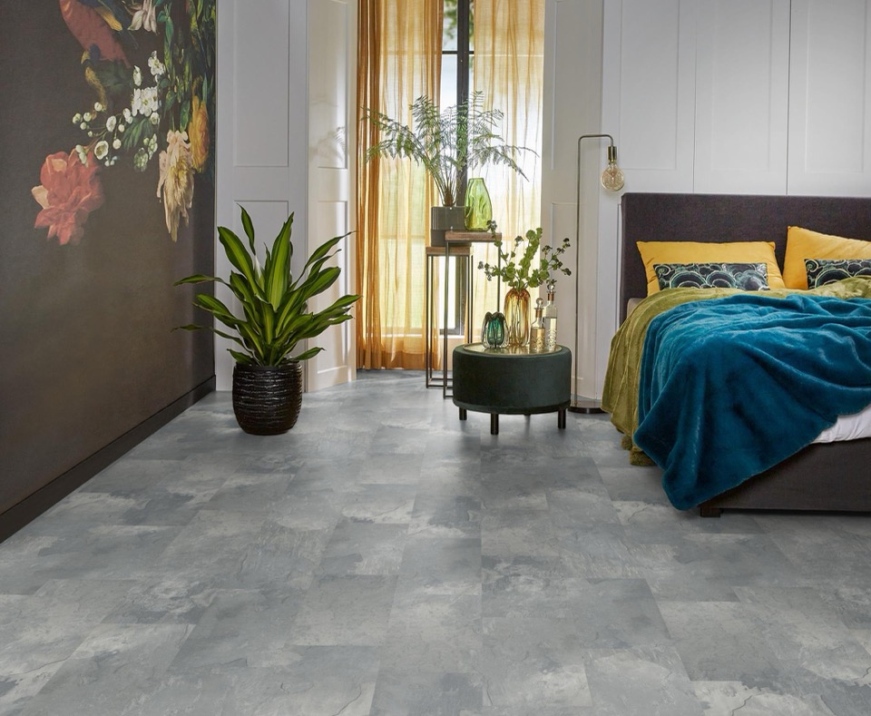 ambiant expression aqua middengrijs tegel laminaat