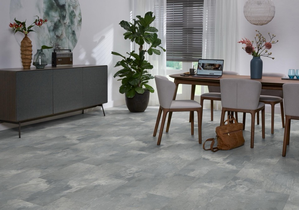 ambiant expression aqua middengrijs tegel laminaat