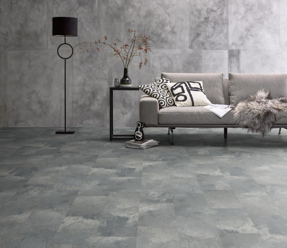 ambiant expression aqua middengrijs tegel laminaat