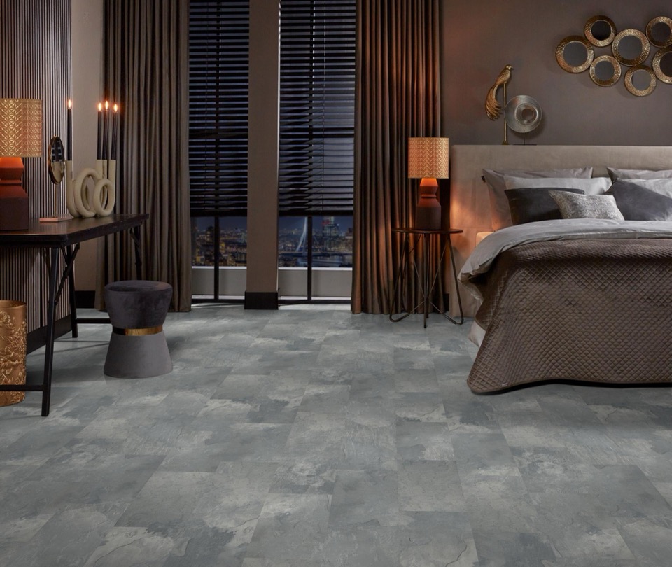 ambiant expression aqua middengrijs tegel laminaat