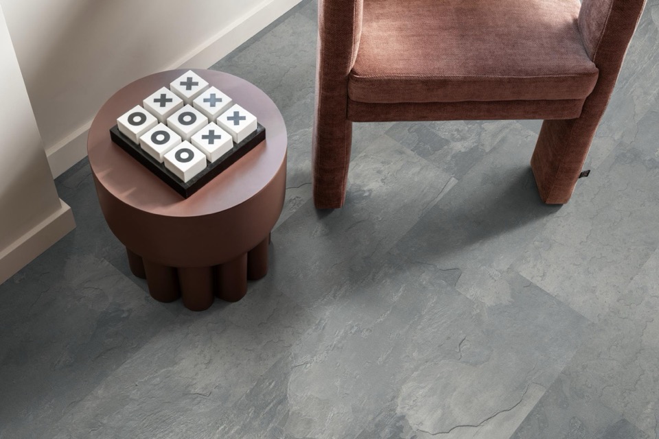 ambiant expression aqua middengrijs tegel laminaat