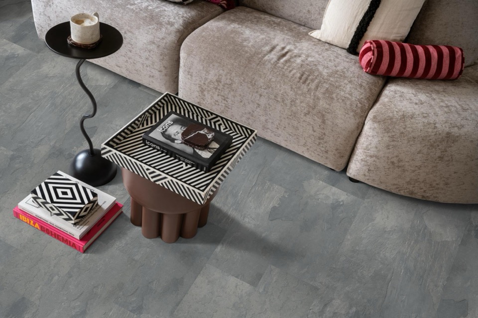 ambiant expression aqua middengrijs tegel laminaat