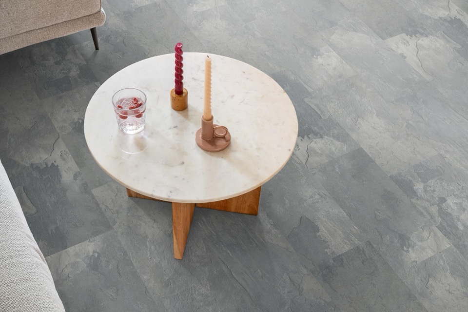 ambiant expression aqua middengrijs tegel laminaat