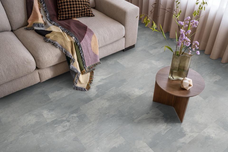 ambiant expression aqua middengrijs tegel laminaat