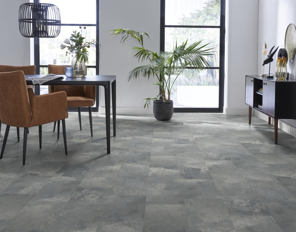 ambiant expression aqua middengrijs tegel laminaat