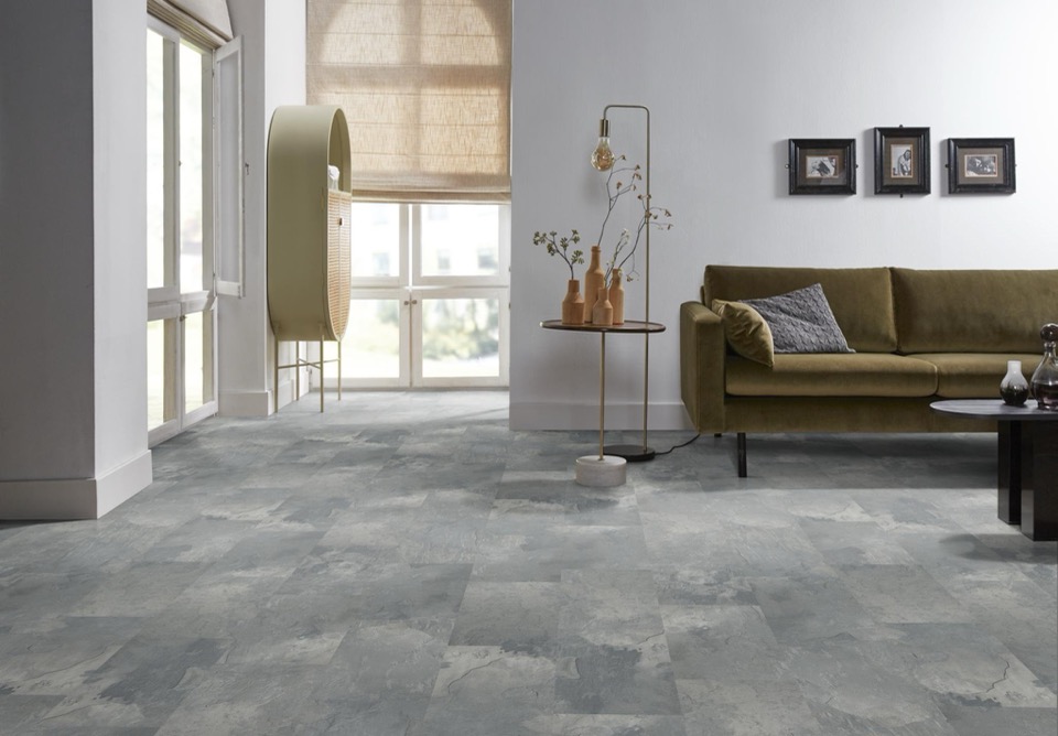 ambiant expression aqua middengrijs tegel laminaat