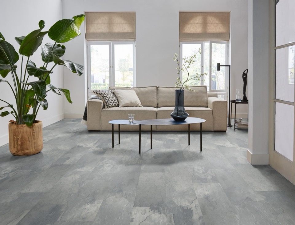 ambiant expression aqua middengrijs tegel laminaat