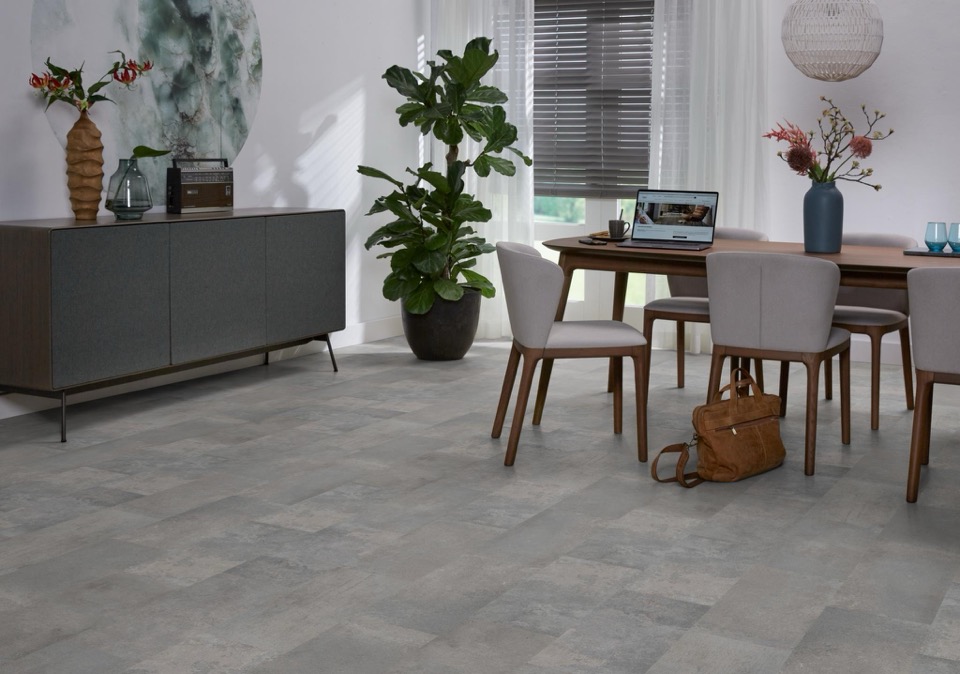 ambiant expression aqua lichtgrijs tegel laminaat