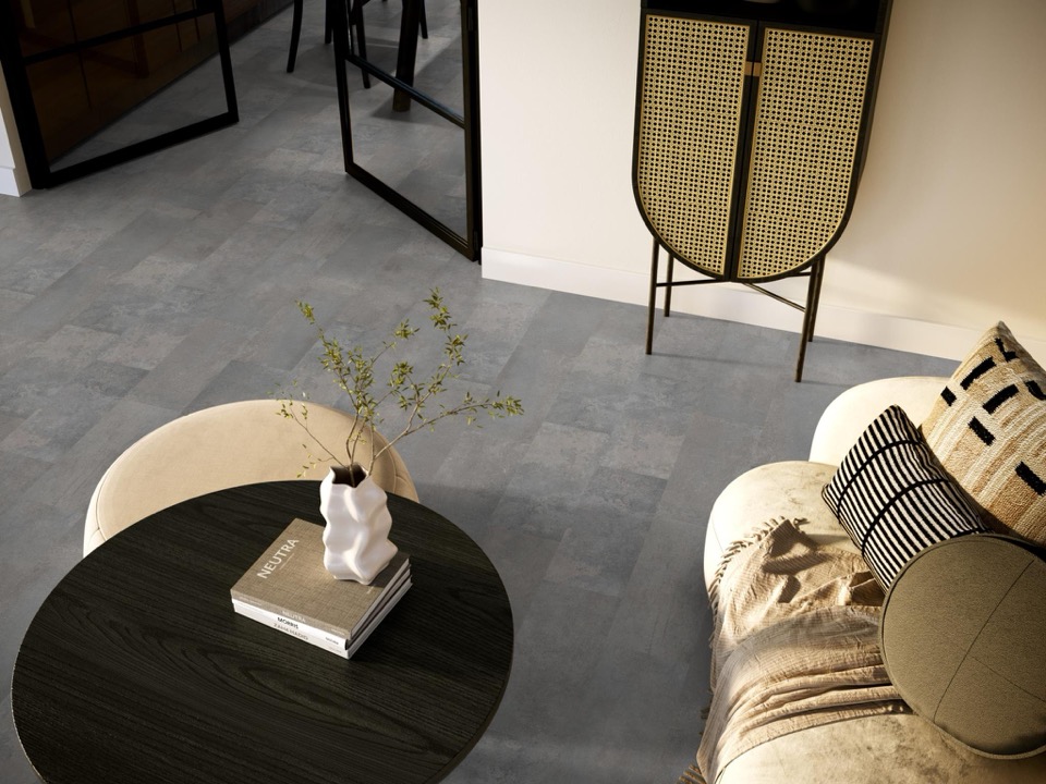 ambiant expression aqua lichtgrijs tegel laminaat