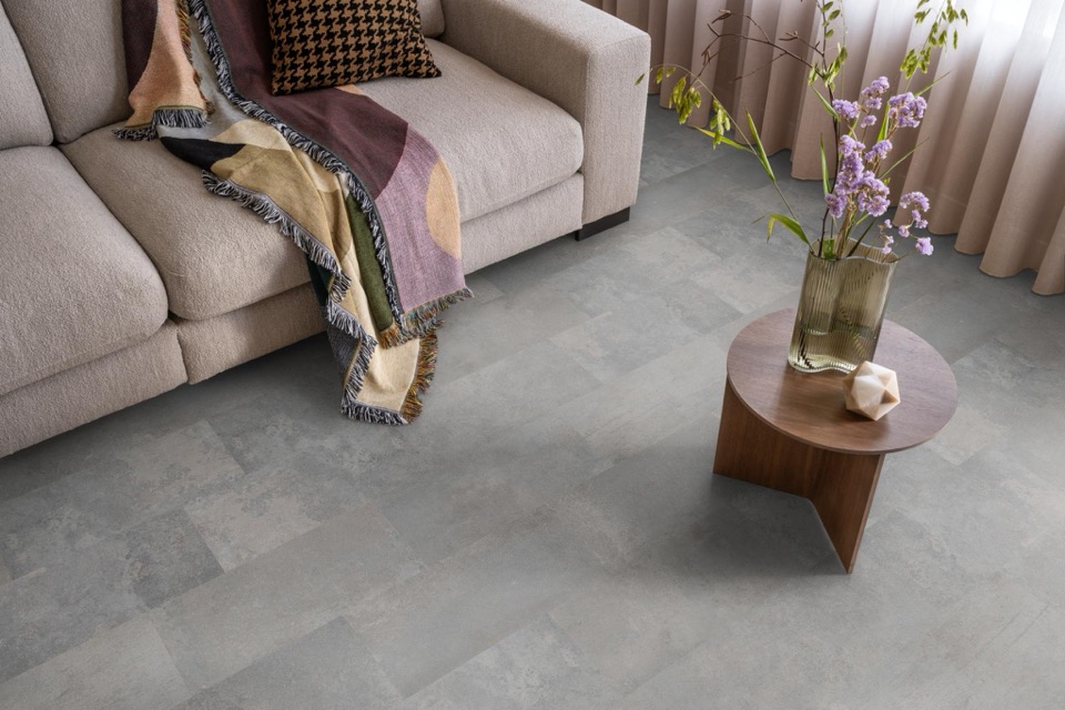 ambiant expression aqua lichtgrijs tegel laminaat