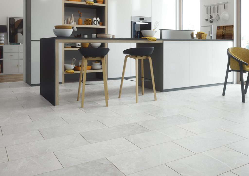 classen visio grande laminaat white granite 56017