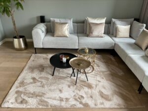 Vloerkleed Lexus Velvet Deluxe Earth Brown