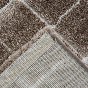 Vloerkleed VT Wonen - Blocks Warm Brown