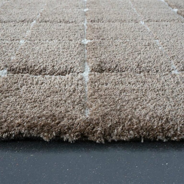 Vloerkleed VT Wonen – Blocks Warm Brown