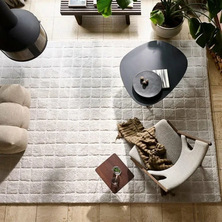 Vloerkleed VT Wonen – Blocks Warm White