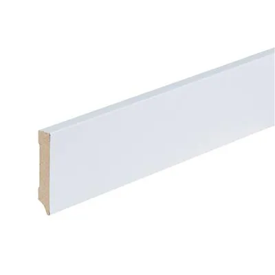 Witte folieplint Amsterdam (lengte 2.40m)