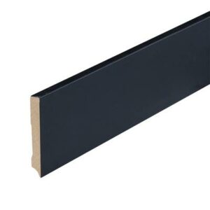 Zwarte folieplint Amsterdam (lengte 2.40m)
