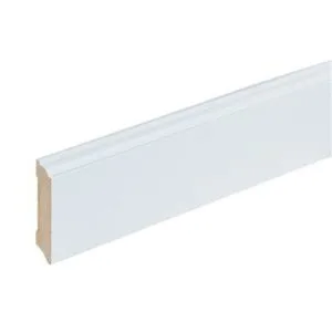 Witte folieplint Praag (lengte 2.40m)