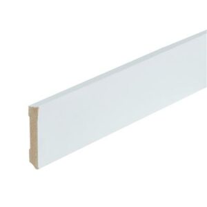 Gelakte plint Amsterdam RAL 9010