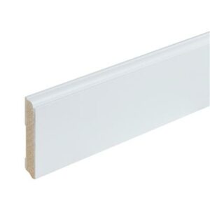 Gelakte plint Praag RAL 9010 (lengte 2.40m)