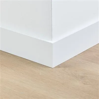 Witte folieplint Amsterdam (lengte 2.40m)