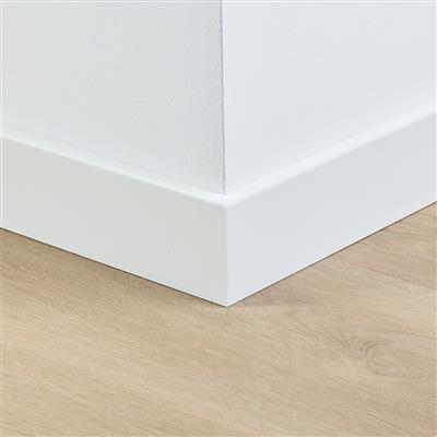Gelakte plint Berlijn RAL 9010 (lengte 2.40m)