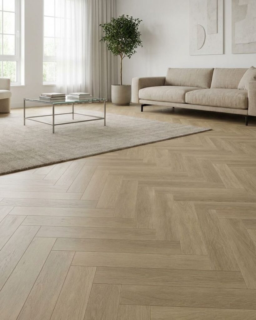 givefloors visgraat pvc plak 04 ultra matte look