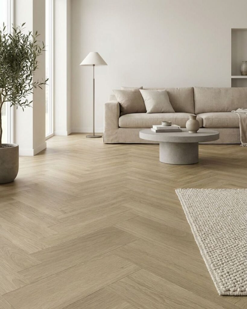 givefloors visgraat pvc plak 05 ultra matte look