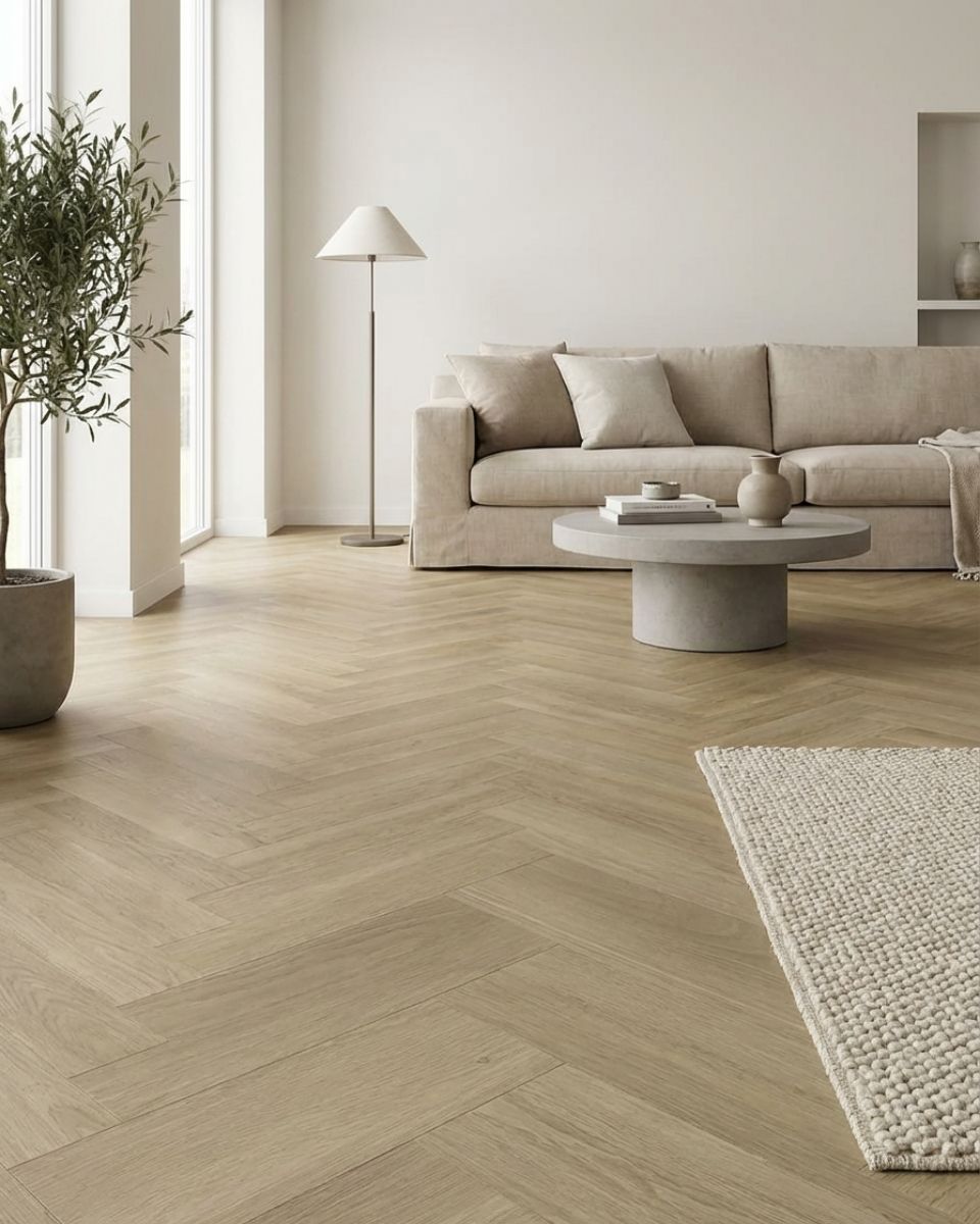 givefloors visgraat pvc plak 05 ultra matte look