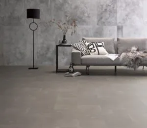 Ambiant Piero dryback taupe PVC