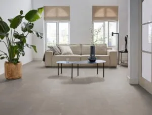 Ambiant Piero dryback taupe PVC
