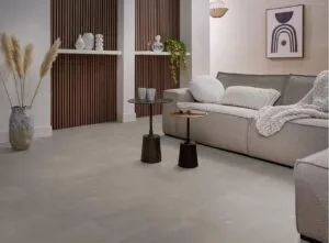 Ambiant Piero dryback taupe PVC