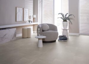 Ambiant Piero dryback taupe PVC