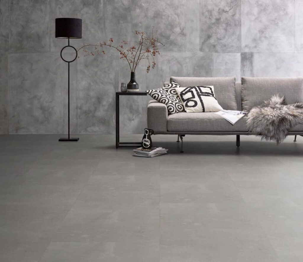 Ambiant Piero dryback light grey PVC