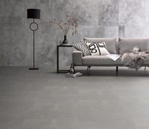 Ambiant Piero dryback light grey PVC