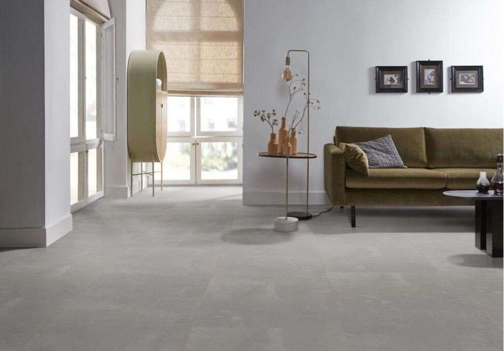 Ambiant Piero dryback light grey PVC