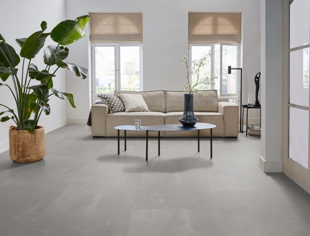 Ambiant Piero dryback light grey PVC