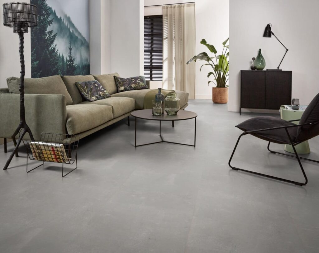 Ambiant Piero dryback light grey PVC