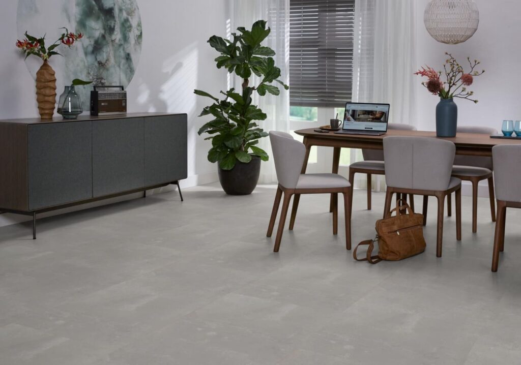 Ambiant Piero dryback light grey PVC