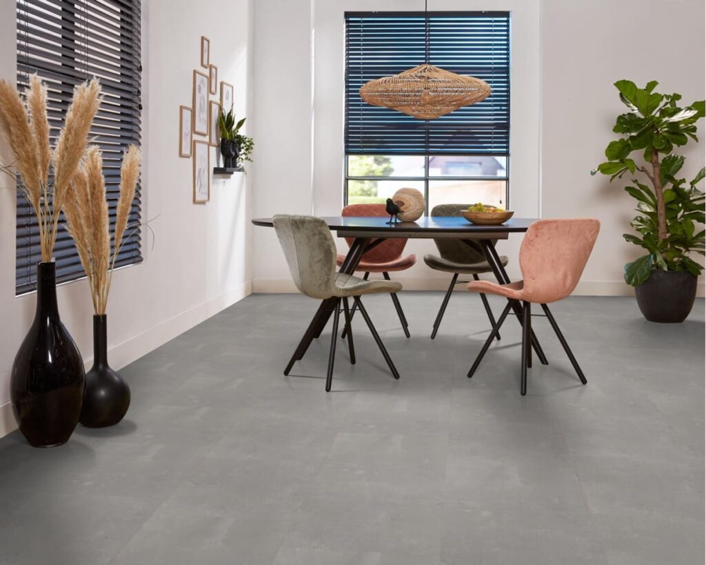Ambiant Piero dryback light grey PVC